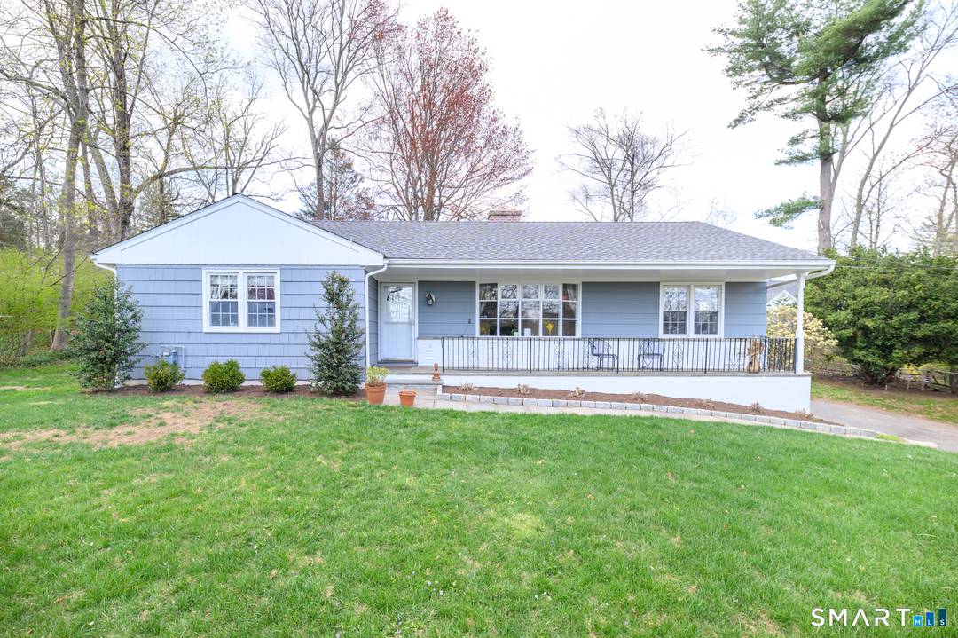 Charming ranch style home in North Stamford featuring 3 bedrooms and 1.