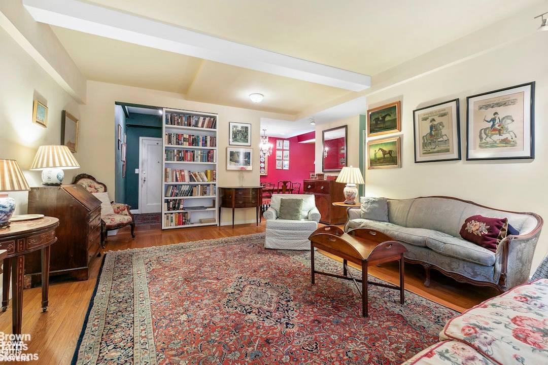 Lovely, commodious amp ; well proportioned five and one half rooms on high floor in classic Emery Roth Bldg.