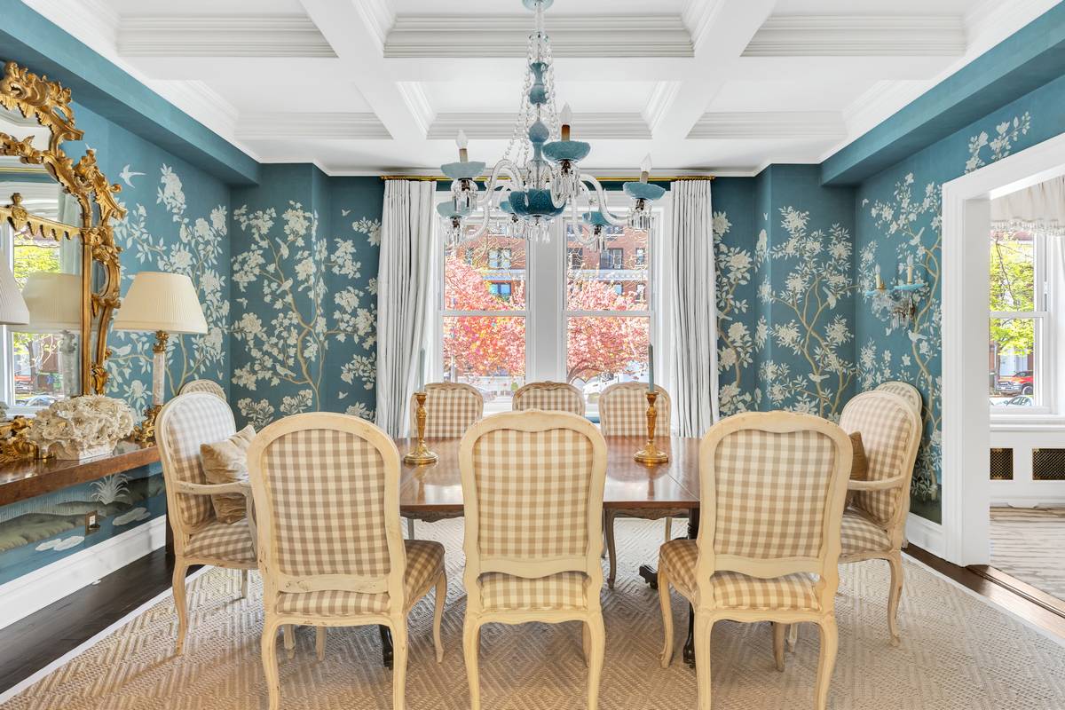 Magnificent Park Avenue Frontage From Three Major Rooms Totally renovated eight room residence with luxury finishes, 3 zone central air, exquisite prewar details including high ceilings, hardwood floors throughout and ...