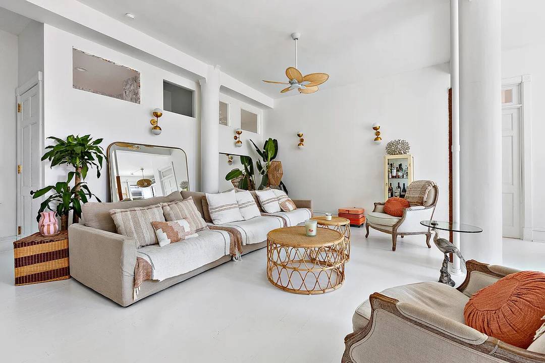 Tranquility awaits in this breezy, light filled loft on one of Greenwich Village's most charming tree lined blocks.