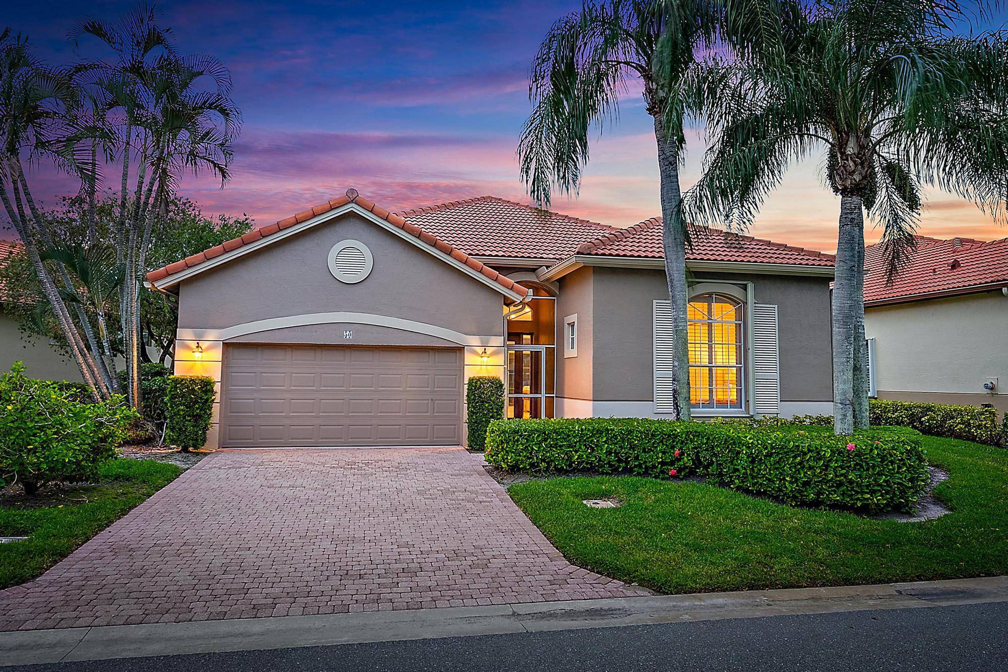 Spectacular lakefront property with serene views, incredible sunsets, and a walkable neighborhood with miles of flat paths for leisurely walking and bike riding.