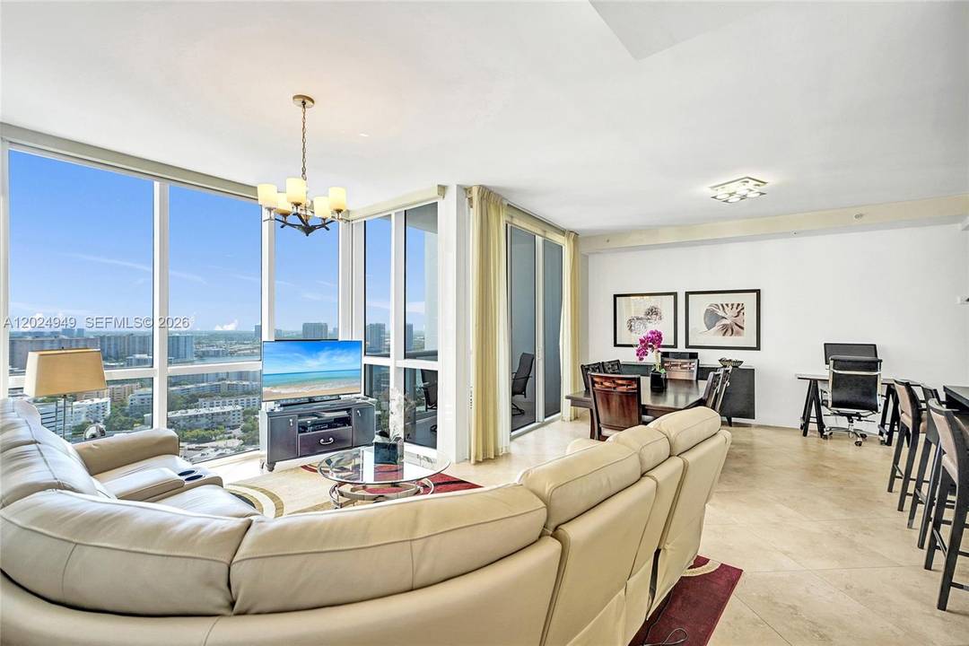 Turn key luxury residence at Trump Royale Unit 3707 offering breathtaking Intracoastal views from a high floor in the heart of Sunny Isles Beach.