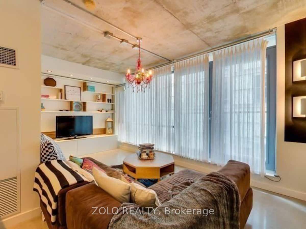 This bright and airy open concept condo is a true One Bedroom Loft featuring modern design and thoughtful upgrades throughout.