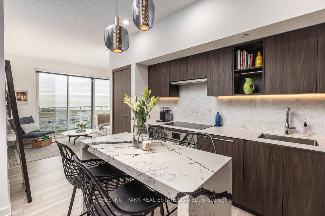 Experience luxury living in this fabulous 3 bedroom suite at The LakeShore, featuring breathtaking, unobstructed south facing views of Lake Ontario from a high floor.