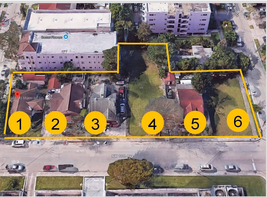 6 PROPERTIES TOGETHER SQF 32, 500 Great development opportunity in Little Havana.