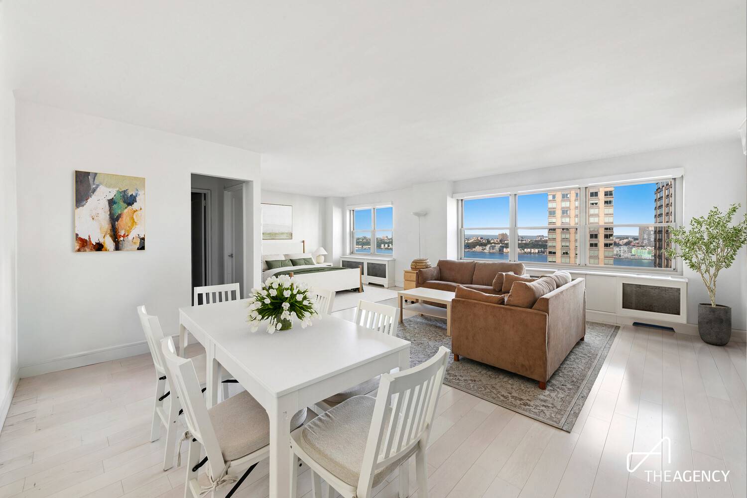 Spend Your Days Watching the Ships Sail By with Hudson River Views !