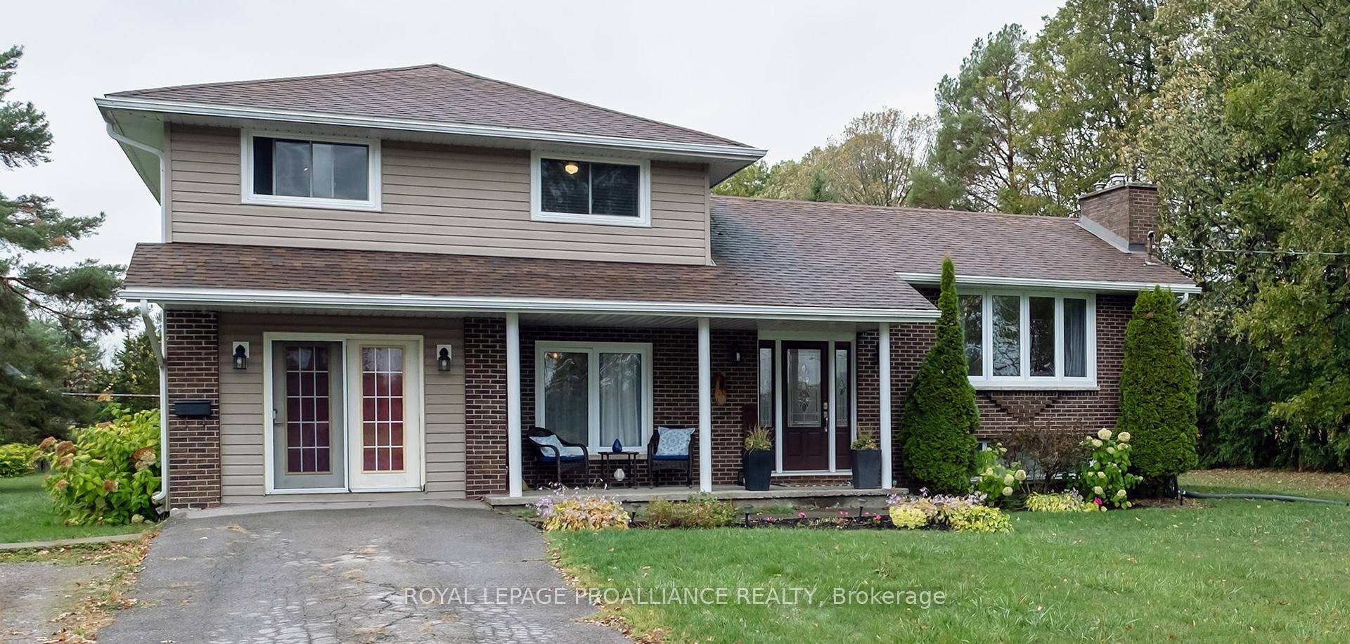 This spacious multi level home sits back off the road on a beautiful 2 1 2 acre property, only 7 minutes to Belleville.