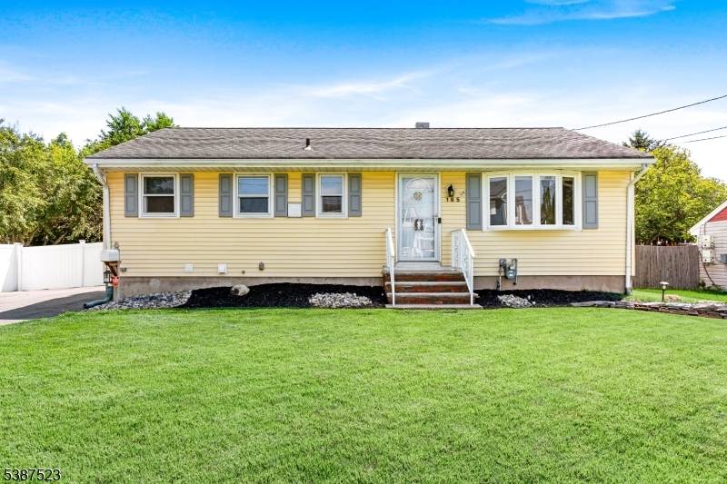 Updated ranch on quiet street in sought after New Market section of Piscataway.