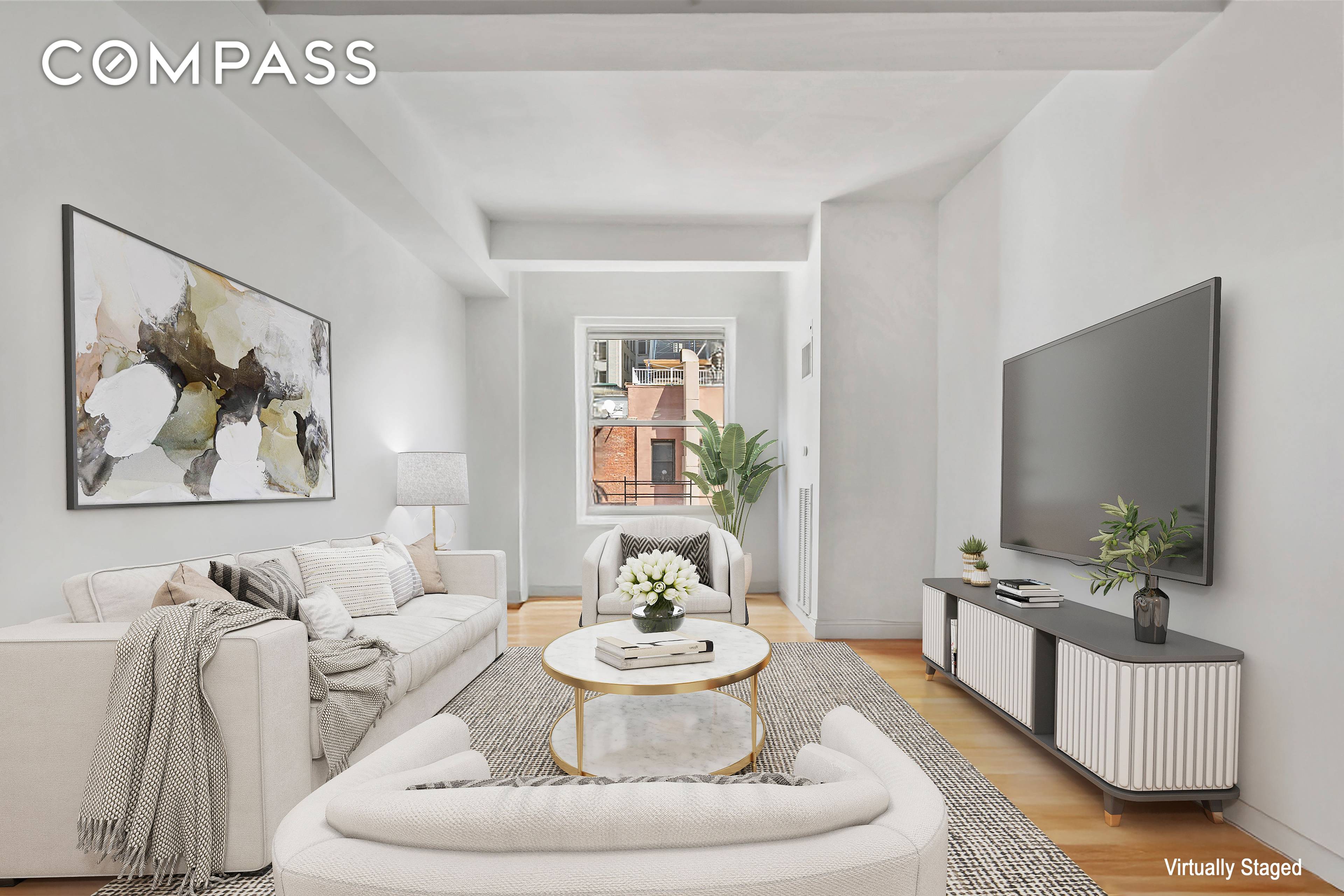 Welcome to Residence 706 at the iconic Greenwich Club a beautifully designed studio offering sophisticated finishes, smart layout, and timeless elegance in the heart of the Financial District.