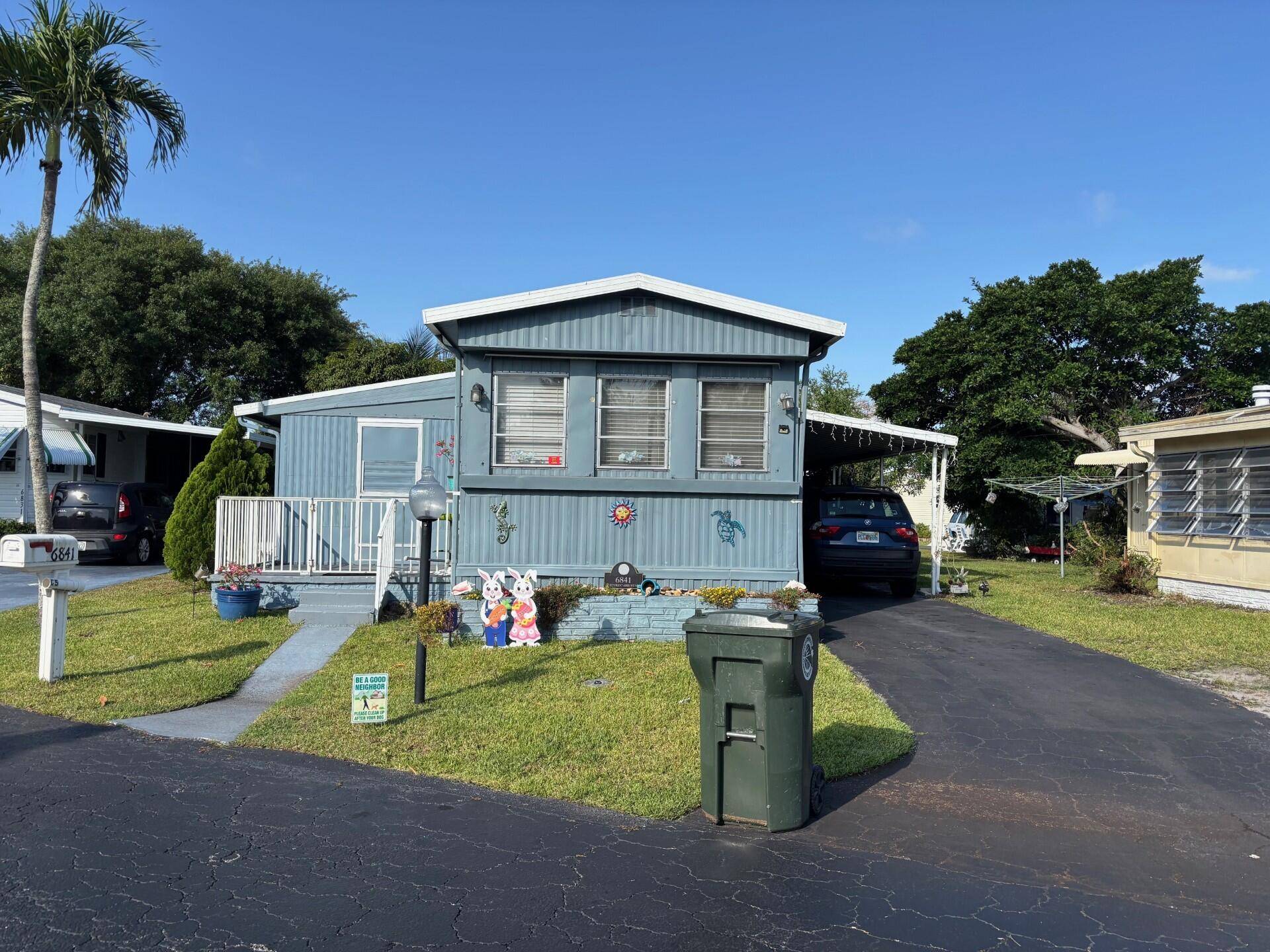 PRICE REDUCED ! ! ! WELL MAINTAINED MANUFACTURED HOME WITH 2 BEDROOMS, 2 BATHS AND A FLORIDA ROOM THAT CAN BE CONVERTED INTO A 3RD BEDROOM.