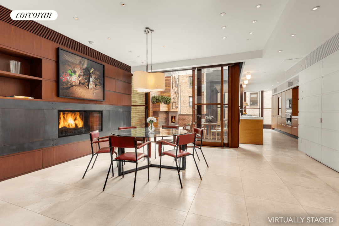 Designed by acclaimed Manhattan architect Michael Haverland, this Gramercy Park penthouse is a masterful blend of timeless elegance and contemporary innovation.