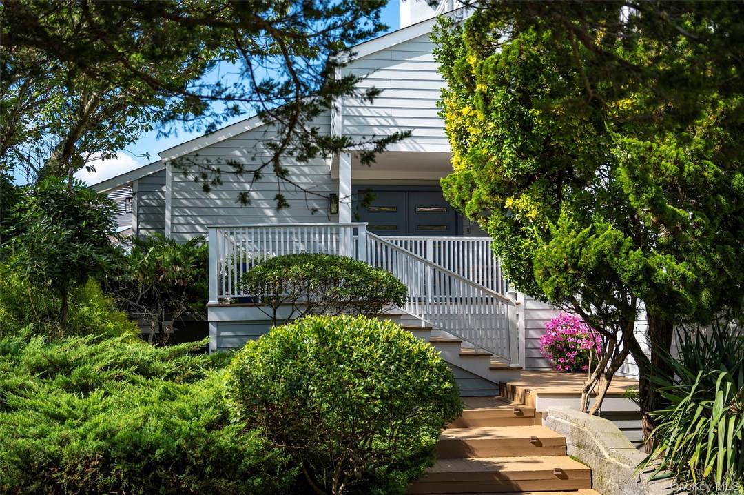 The ultimate summer property in the heart of Westhampton Beach, is a four bed, four bath light filled contemporary with pool, tennis and hot tub in the prestigious estate district.