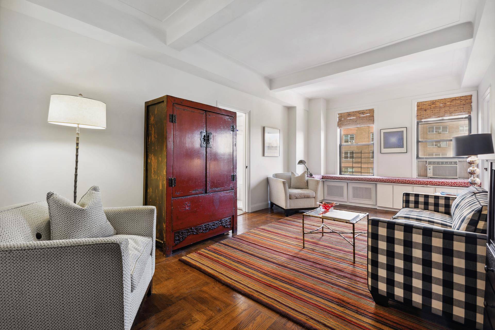 Welcome Home ! Rarely available light filled, extra large one bedroom apartment in the heart of the East Village at the iconic Art Deco Ageloff Tower.