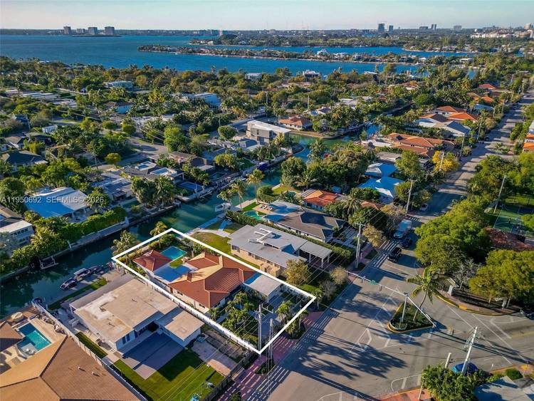 Experience the best of Miami Beach waterfront living in this beautifully modernized 4BD 3BA gated residence set on a 9, 000 SF lot with 60 FT of water frontage, a ...