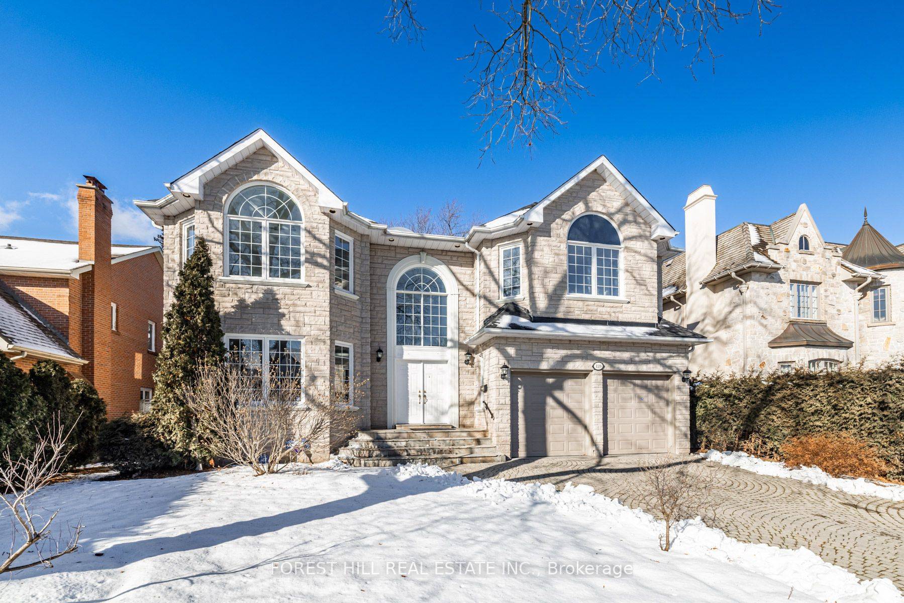 Spectacular Architectural Luxurious Natural Stone Facade C Built Hm On The Best Spot Of Street Over 7000Sf 4754Sf 1st 2nd Flr Plus Spacious W Out Bsmt W Classic Timeless Soaring ...