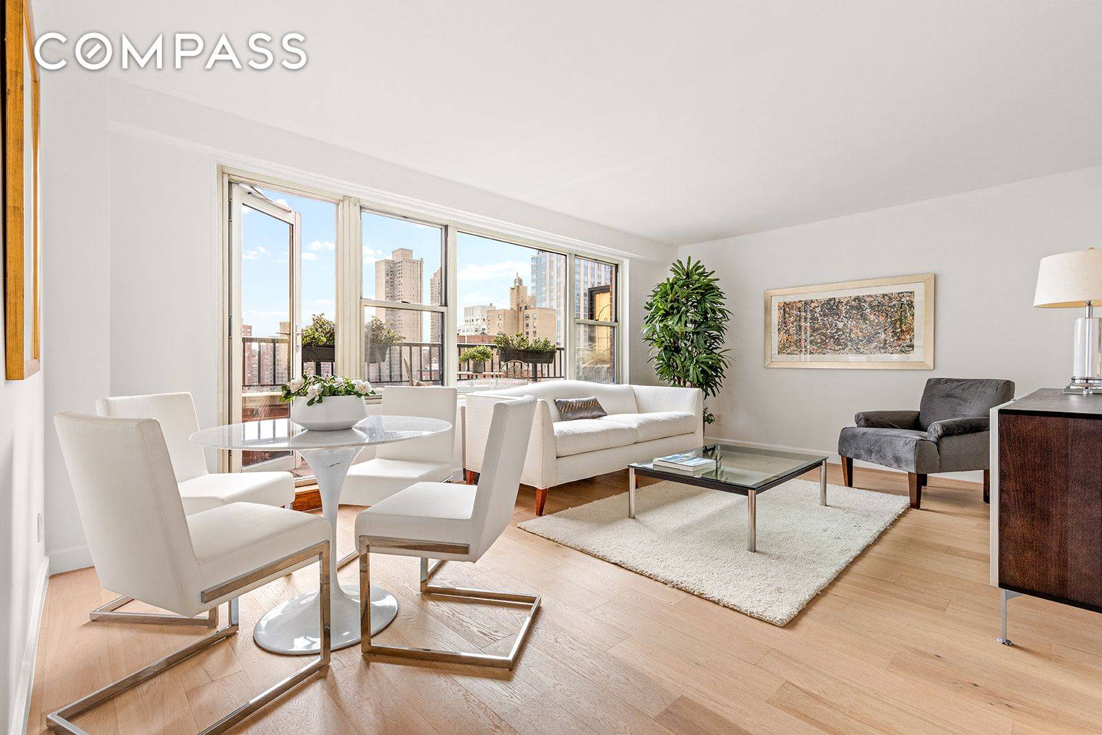 Welcome to unit 15A at 400 East 85th Street, a bright and airy one bedroom apartment with lovely private terrace.
