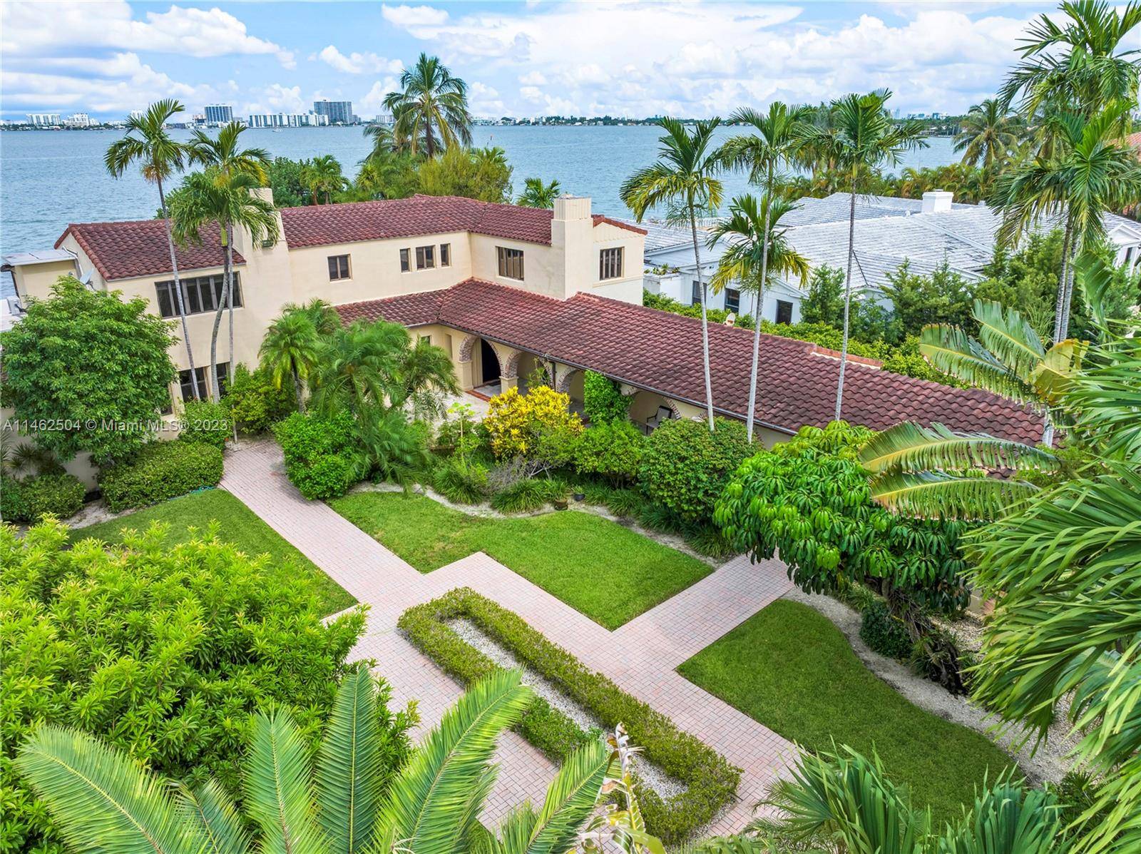 Rare opportunity to own an architectural, Russell Pancoast, gem available for the first time in over 50 years on North Bay Road.