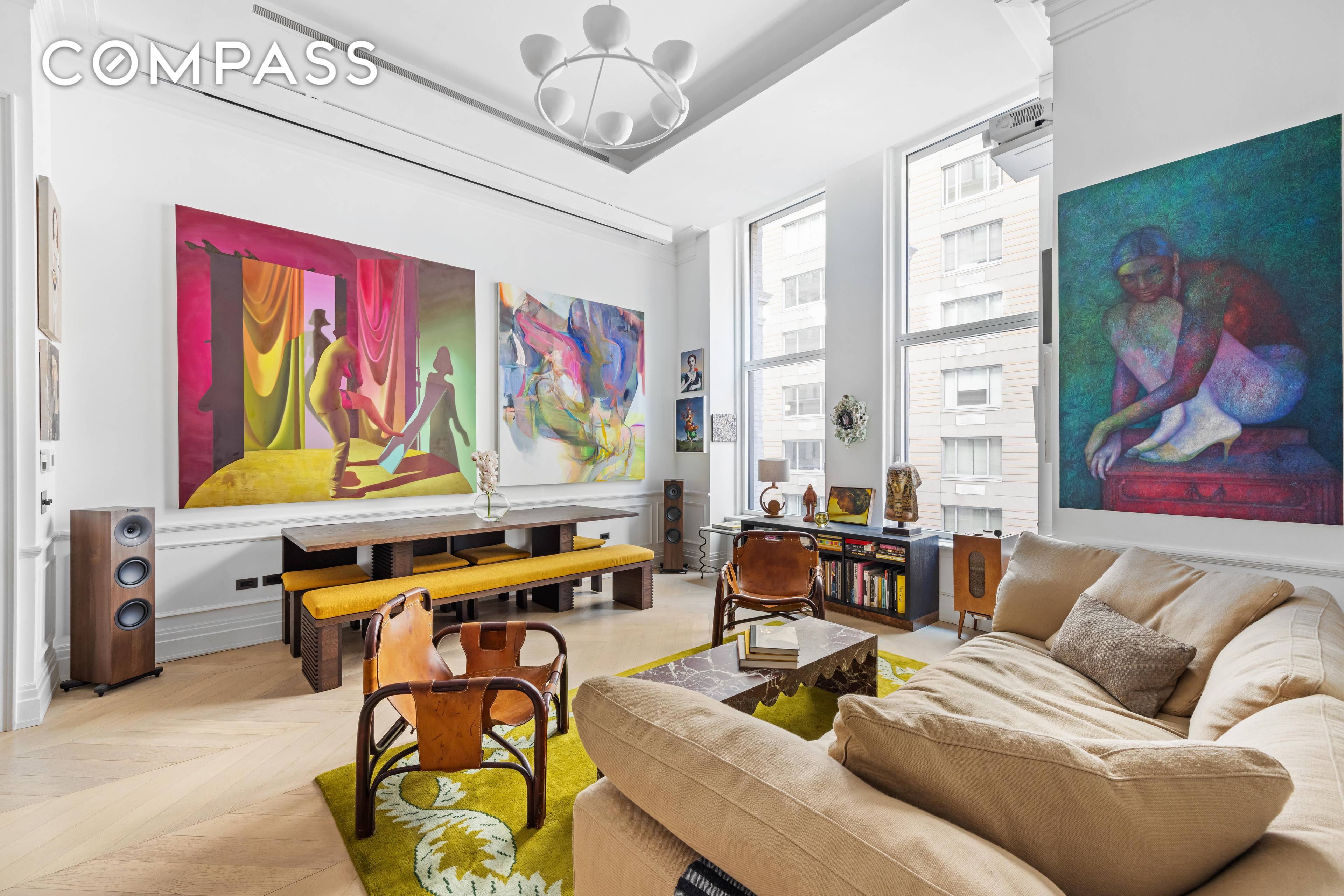 Paying homage to the most coveted elements of an architectural masterpiece at 108 Leonard, ornamental majesty and historic provenance are leveraged anew with fresh modern forms and contemporary design priorities.