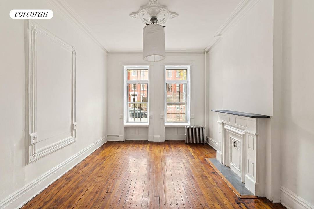 Built in 1899, 323 15th Street is a classic brick townhouse positioned on a quiet, tree lined block in the heart of Park Slope.