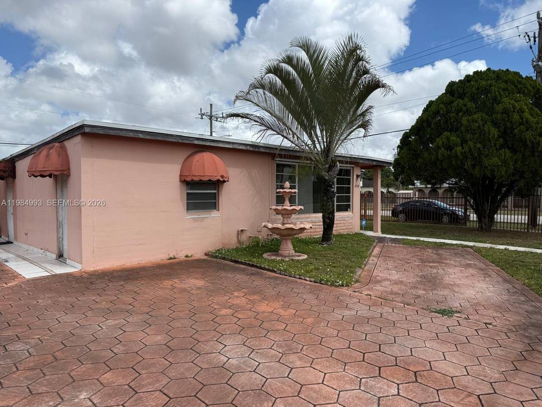 Spacious corner lot home in a prime Miami location featuring a private pool and excellent income potential !