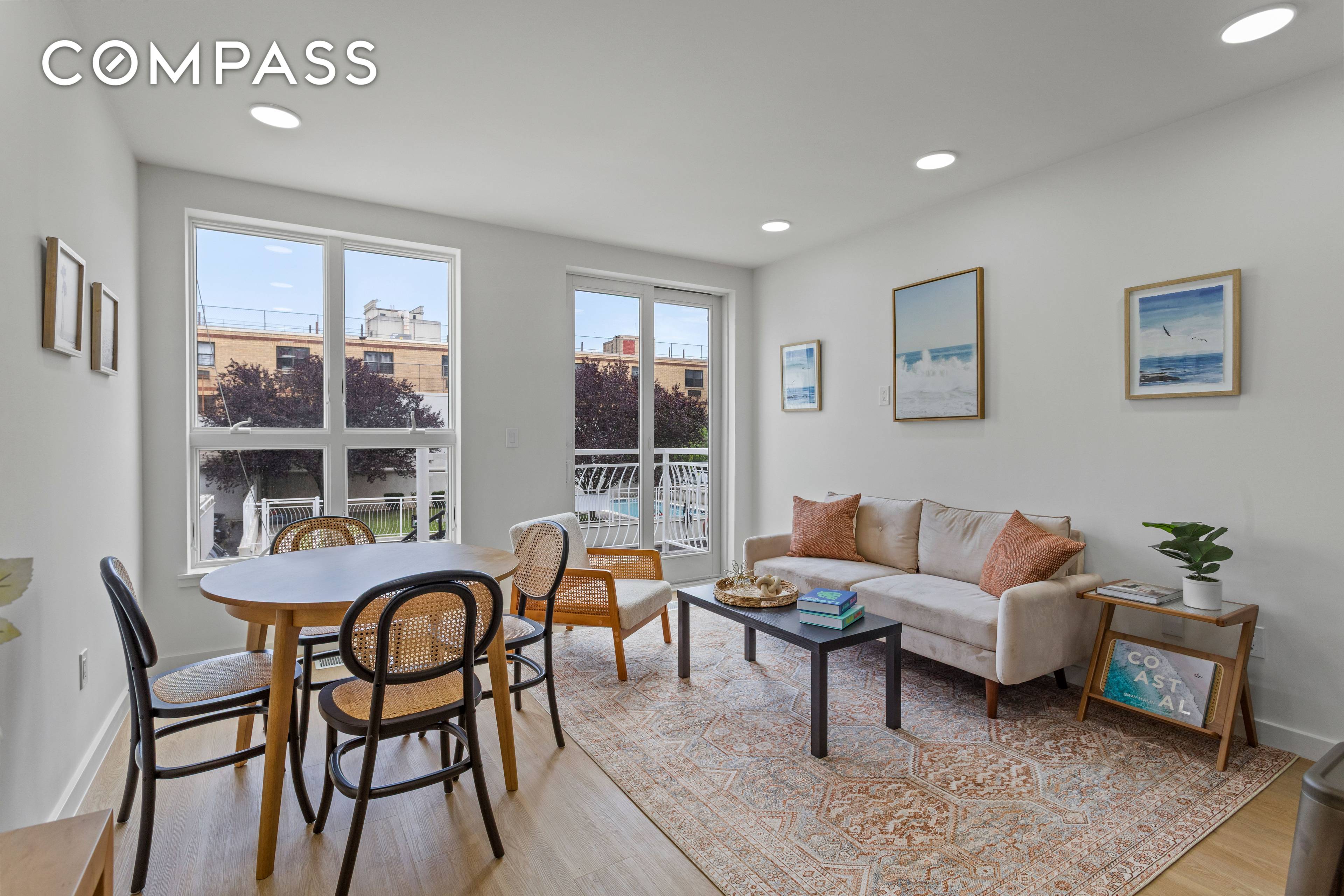 Enjoy modern waterfront living in this spacious 1 bedroom, 1.