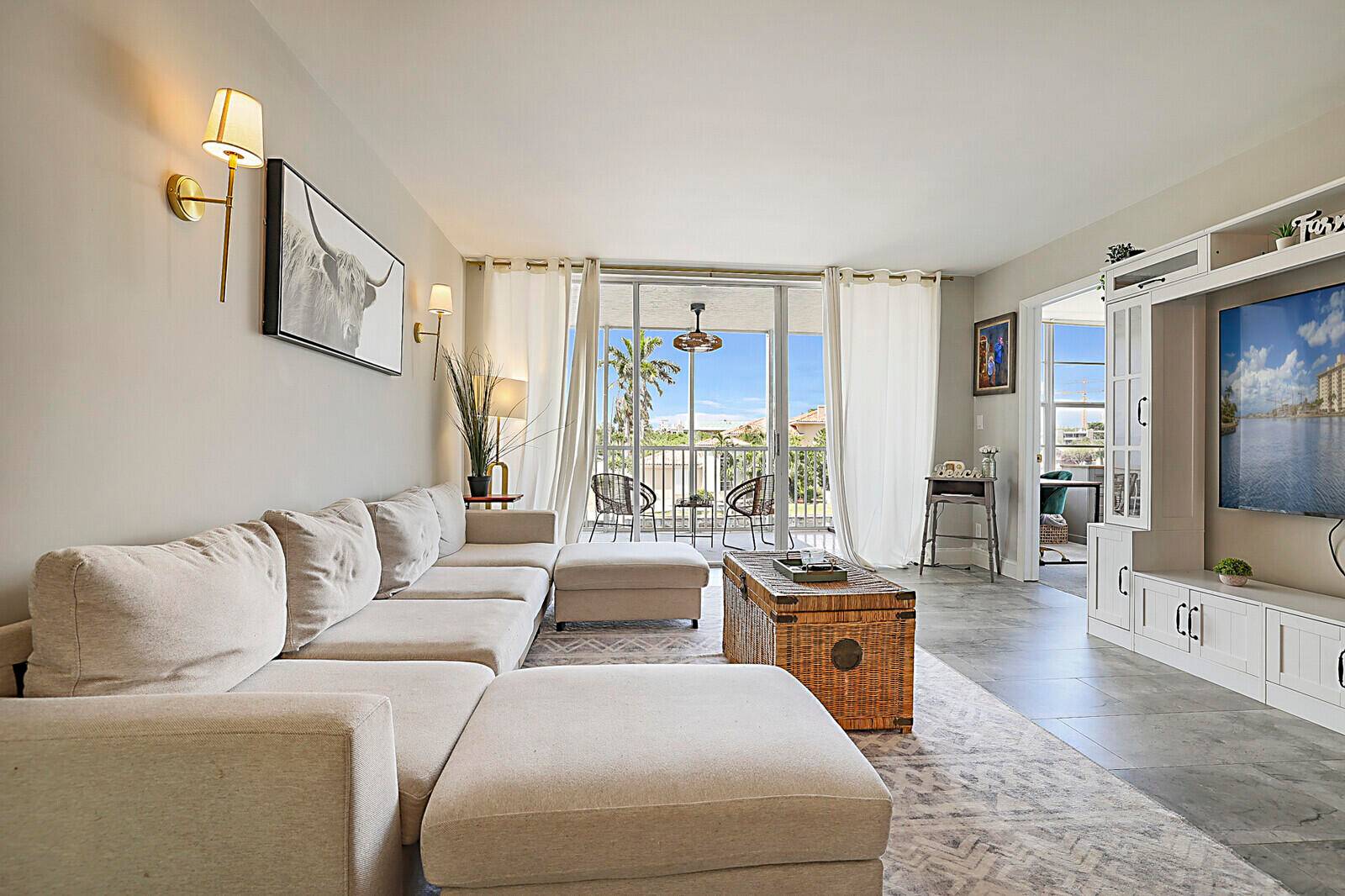 Live the ultimate waterfront lifestyle in this fully remodeled 2 bedroom, 2 bath condo in the heart of Lighthouse Point !
