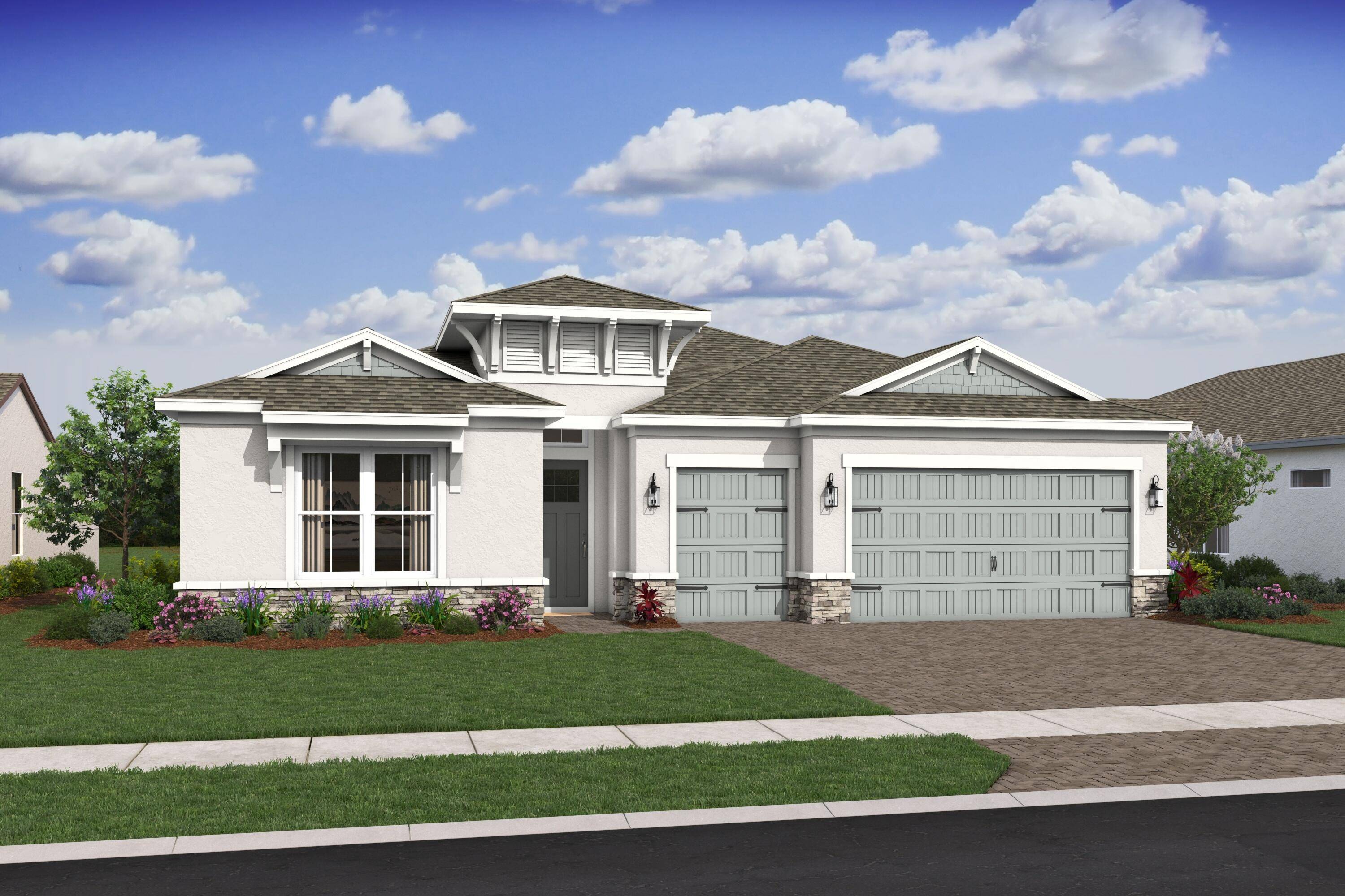 MOVE IN READY ! ! Introducing the Carver home plan from the Oaks Collection at Four Seasons at Wylder, an exceptional active adult 55 community in Port St.