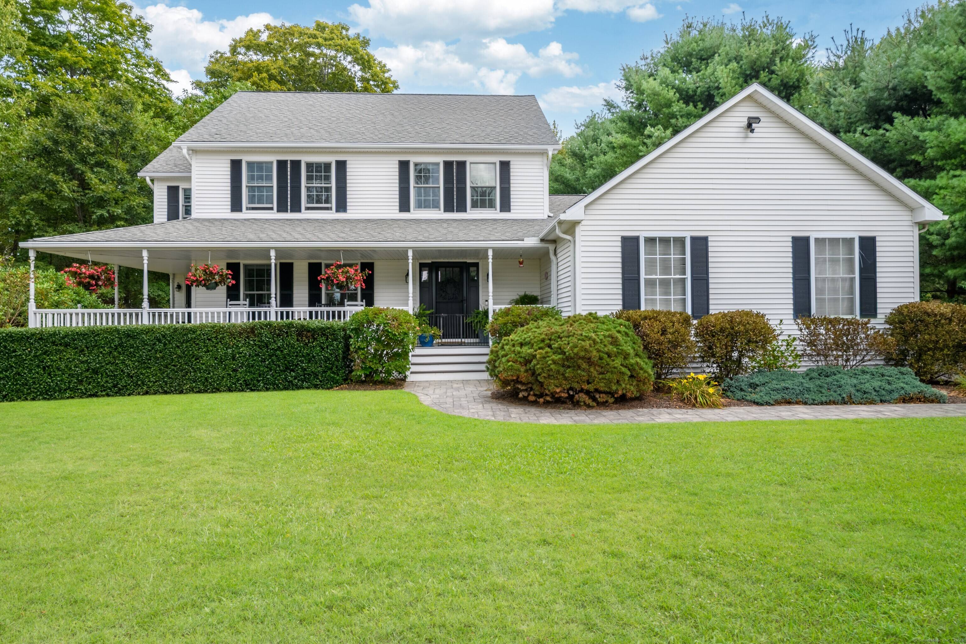 This rare gem of a Colonial impresses at every turn !