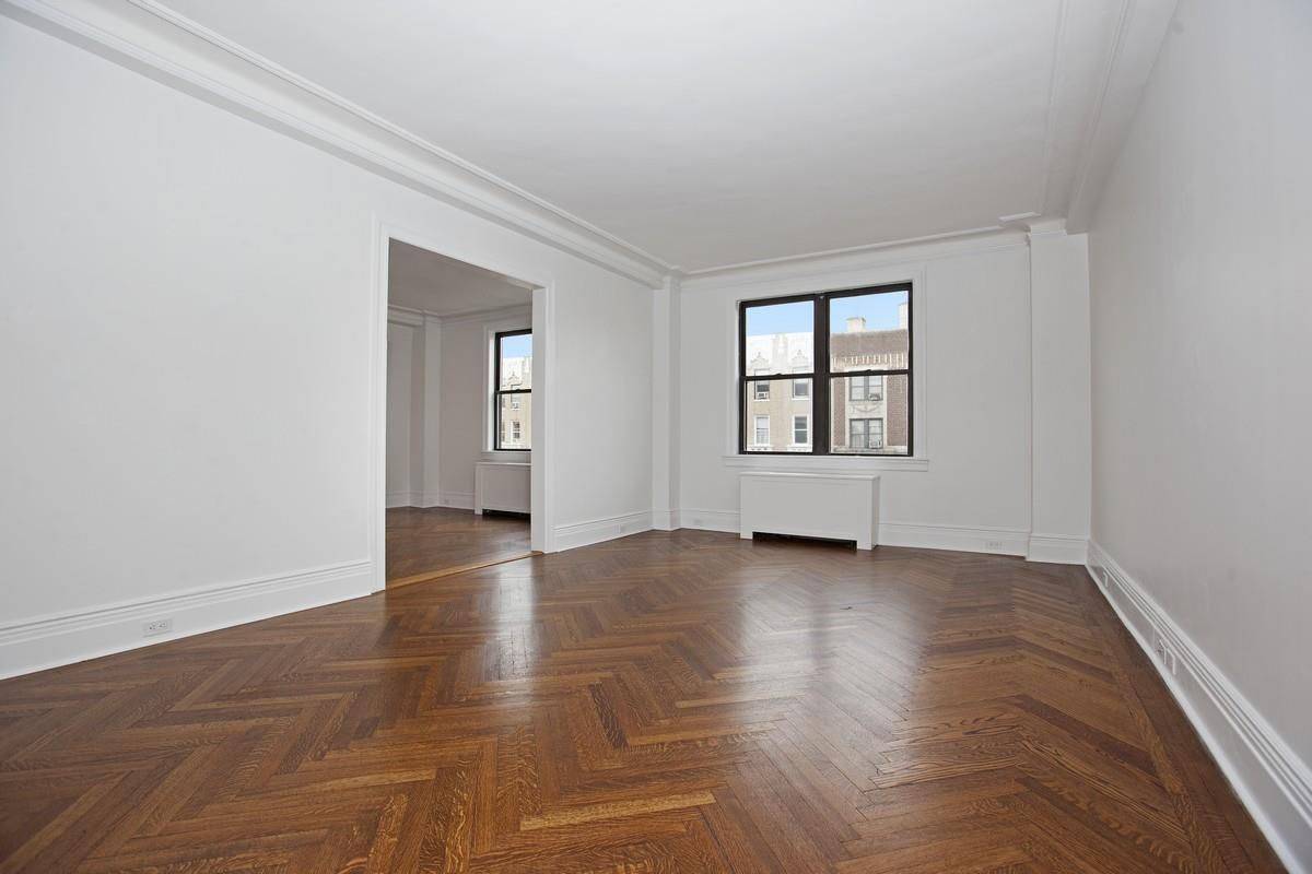Sprawling high floor, pre war condo with four bedrooms and three bathrooms.
