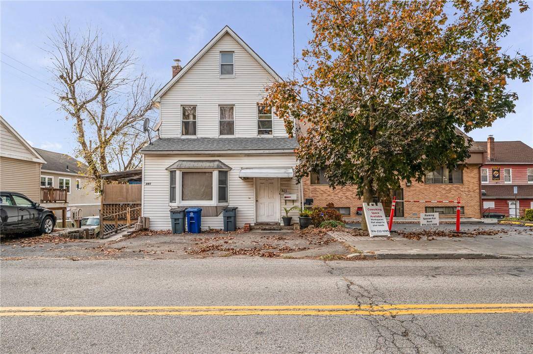 House sold AS IS. 6 units may be developed on this lot.