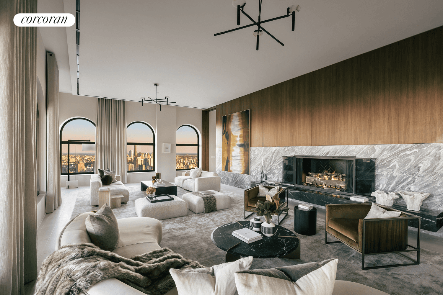 The Crown Jewel of Lower Manhattan Penthouse 65 at 130 William Street High above the city, where the skyline meets the clouds, lies Penthouse 65 a one of a kind ...