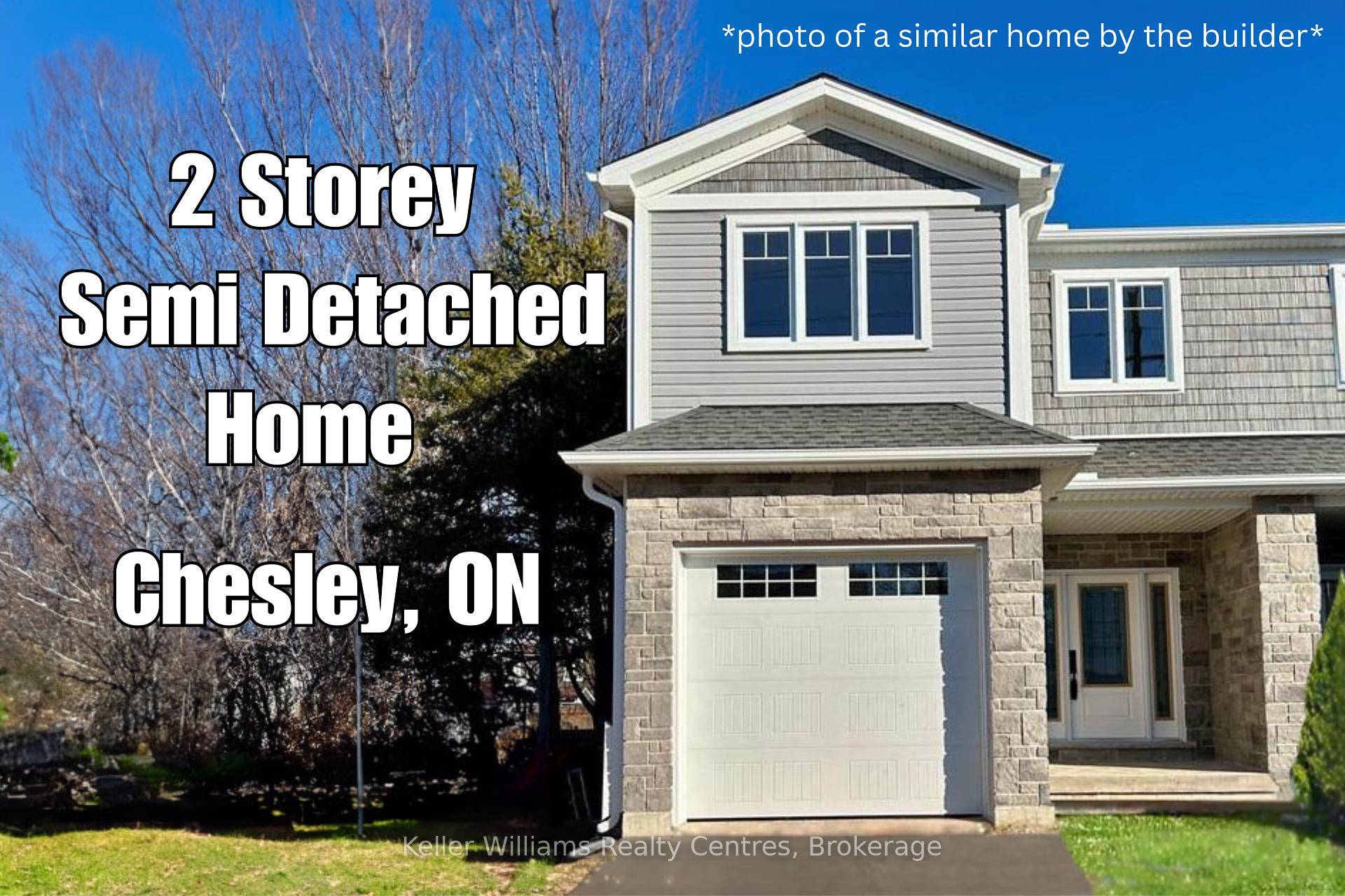 New semi detached home built by Candue Homes !