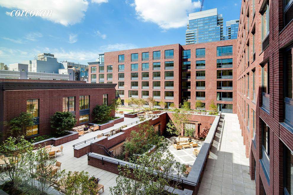 Now ! 2 Months Free and No Broker or Amenity Fees for this large 1 bedroom with Eastern exposure, breakfast bar, generous closets, and in unit laundry !