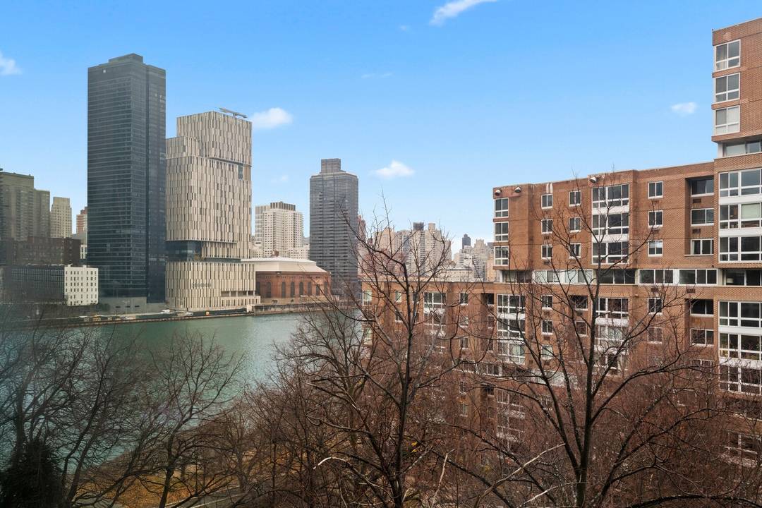 Welcome home to fresh air, the sparkling skyline, and water views at this 715sf 1BR 1BA apartment with large rooms, a foyer, galley kitchen, hardwood flooring and generous closet space.