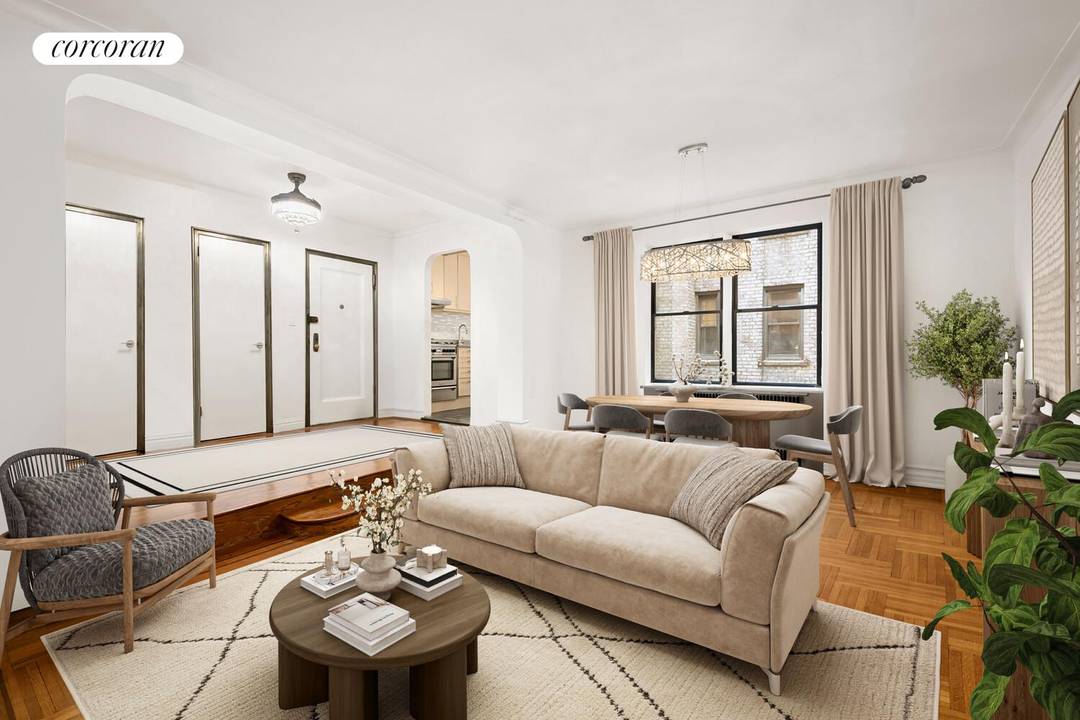 THE LILIEN'S QUIET SANCTUARY AT 300 WEST 72ND STREET Apartment 3A offers a wonderful opportunity to own in H.