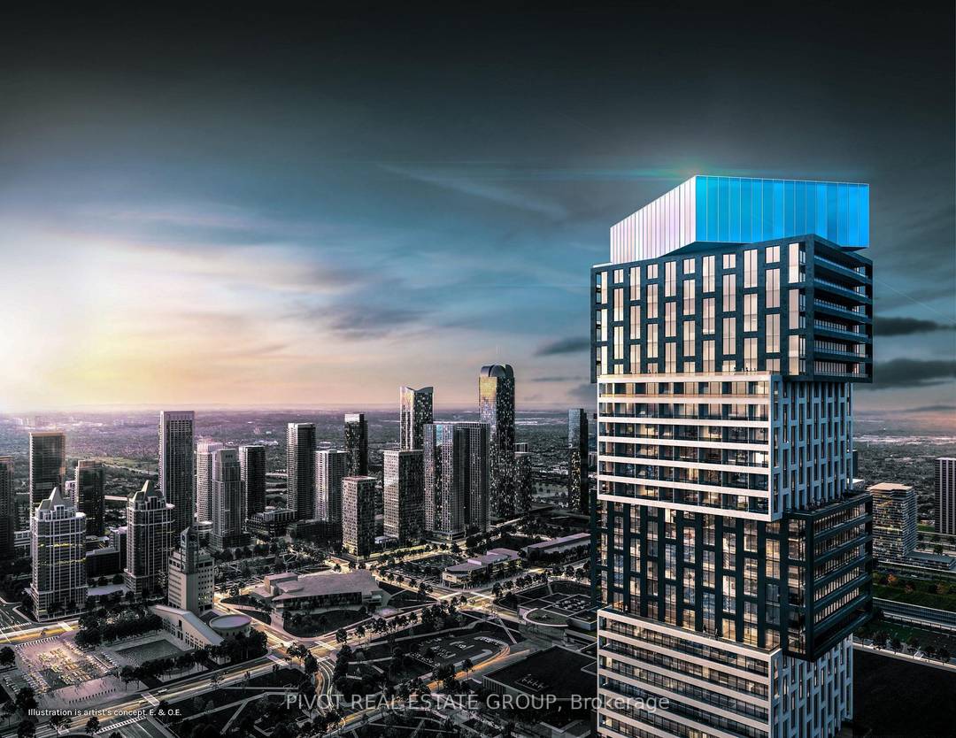 Spectacular One of Kind Penthouse Living at EX3 in the Exchange District, an award winning master planned community in the heart of City Centre, Mississauga.