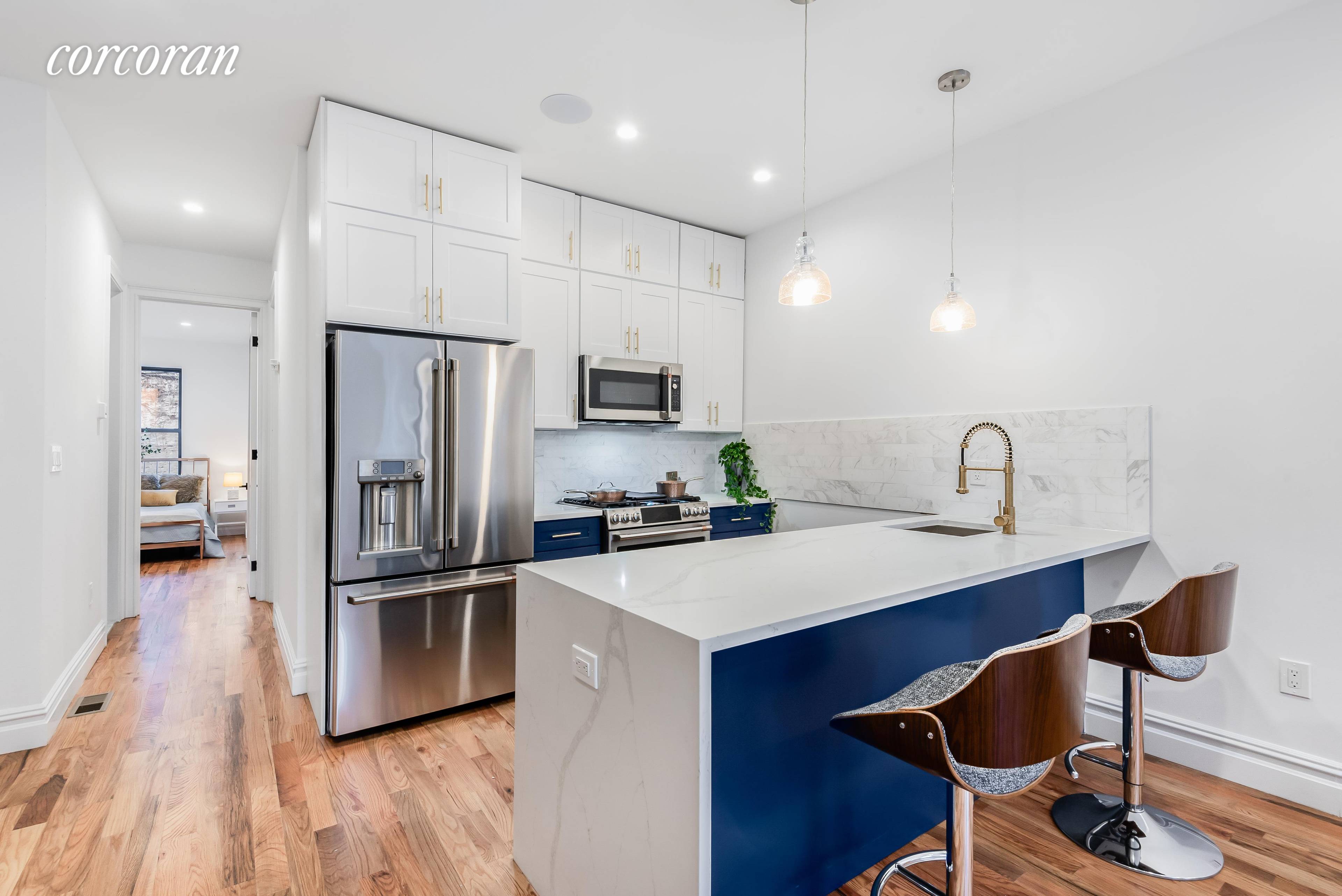 Brand New Two Family Brick Townhome in Crown Heights !