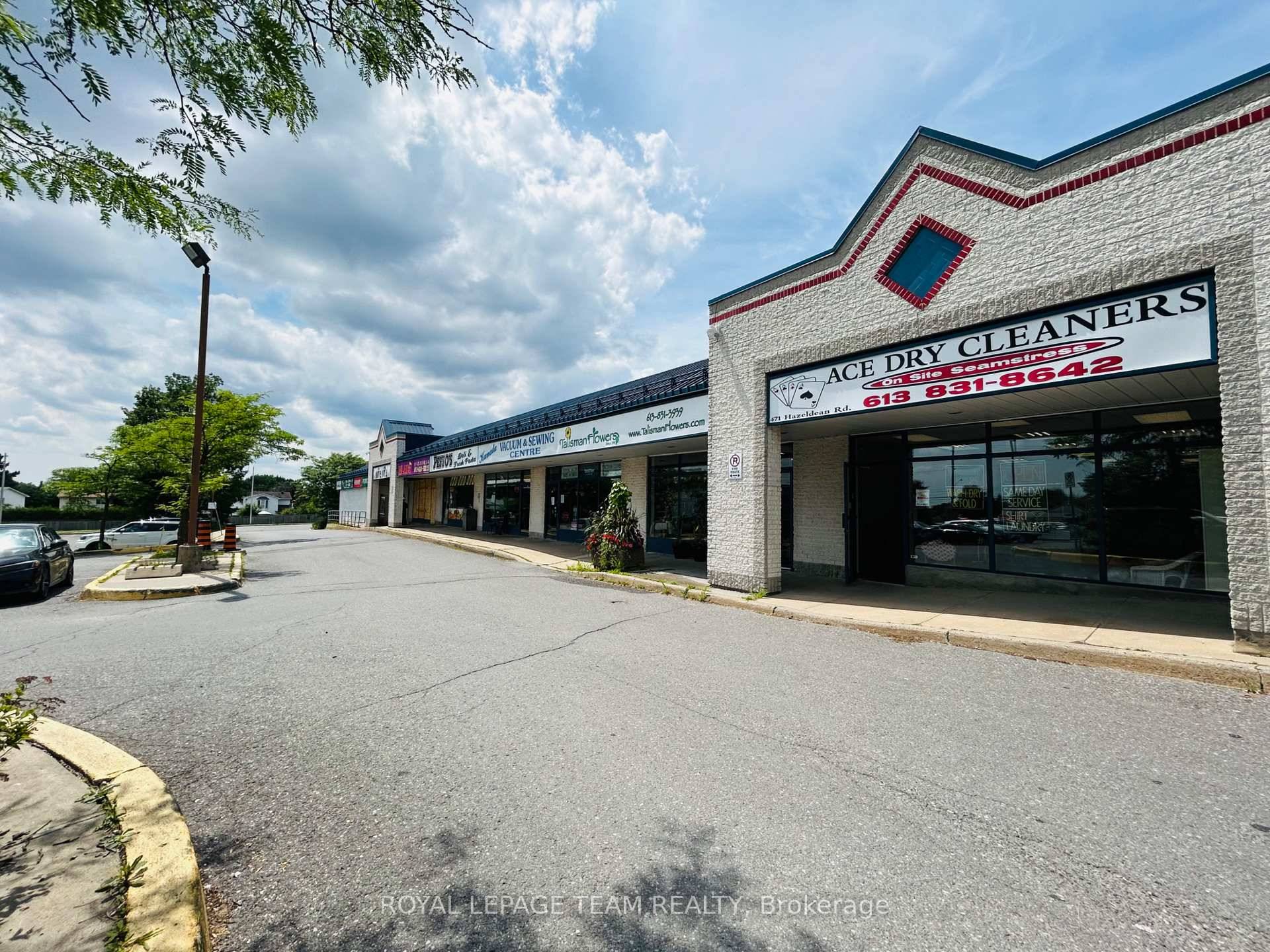 Rarely offered retail space with 1, 380 SQ FT with full glass in the front in Castledean Mall with high visibility and access from both Hazeldean Rd and Castlefrank Rd.