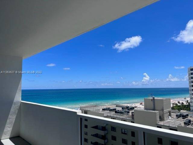 Bright and delightful Jr 1 bedroom with ocean view balcony from 14th floor at Decoplage !