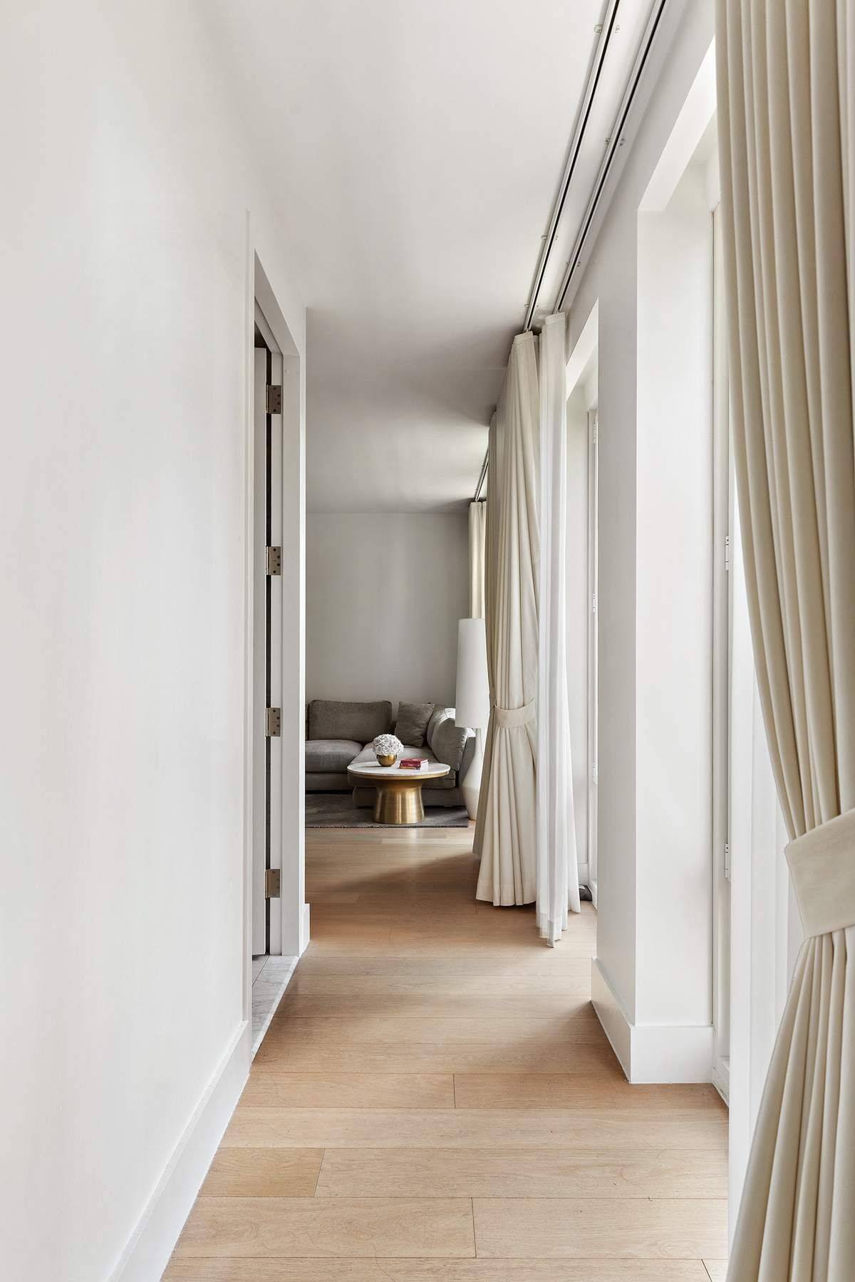 Apartment 12G is a luminous, south facing one bedroom apartment, a light filled aerie with floor to ceiling windows, wide plank white oak floors and an open layout designed to ...