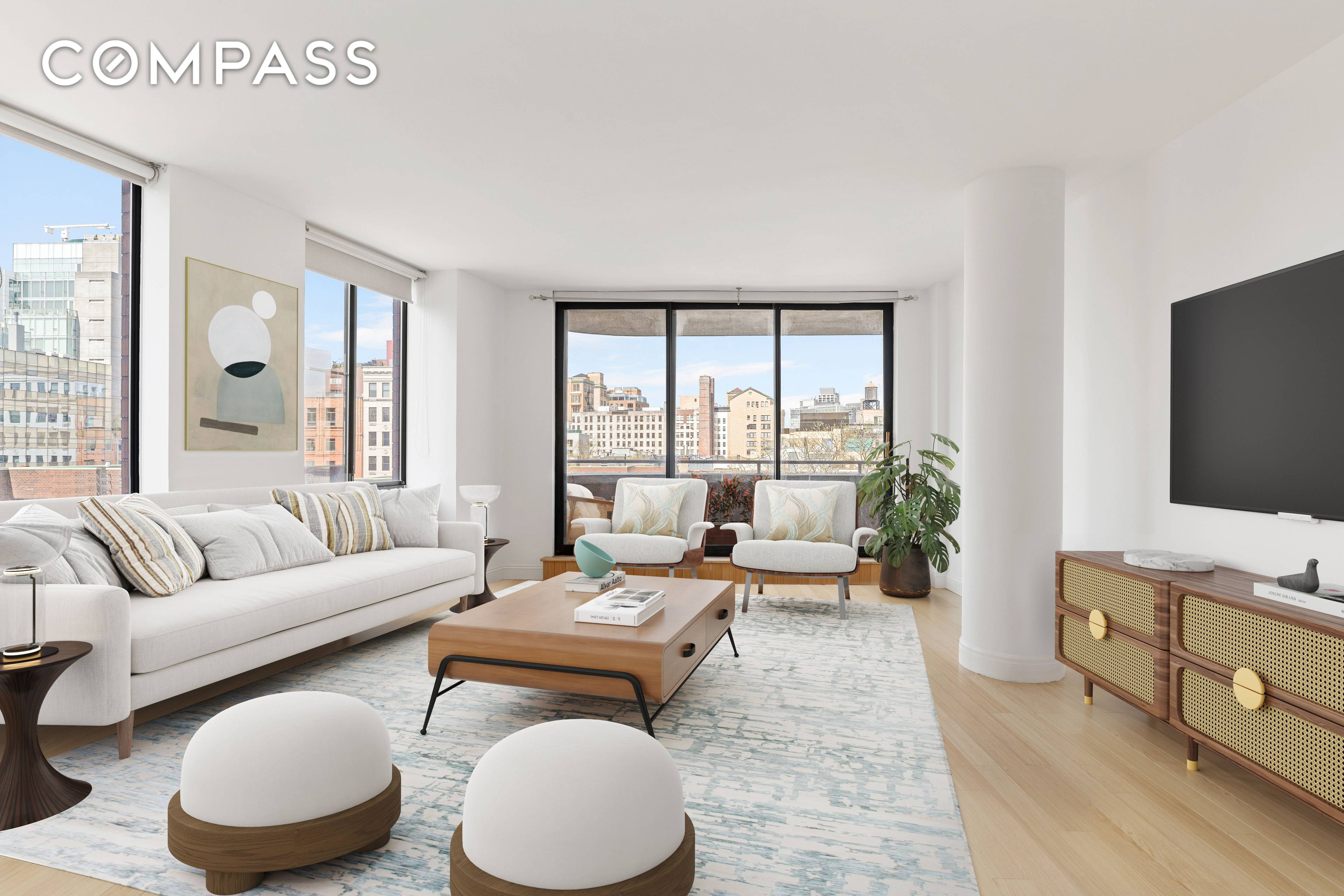 Showings Begin Sunday June 8th Step into sophistication with this beautiful two bedroom, two bathroom home, featuring a private balcony that perfectly frames Charles Street.