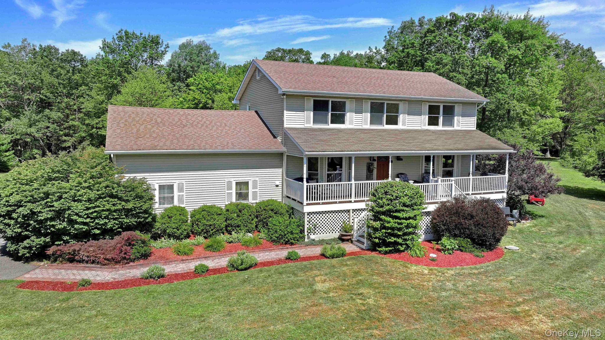 Enjoy breathtaking year round mountain views from this stunning 4 bedroom Colonial nestled on gorgeous, private grounds.