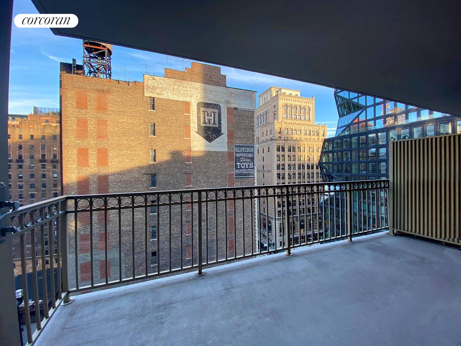 Terrace Apartment ! Enjoy bright, spacious, modern living in this beautiful 2 BED 2 BATH with Private Terrace, corner residence located in the heart of Gramercy.