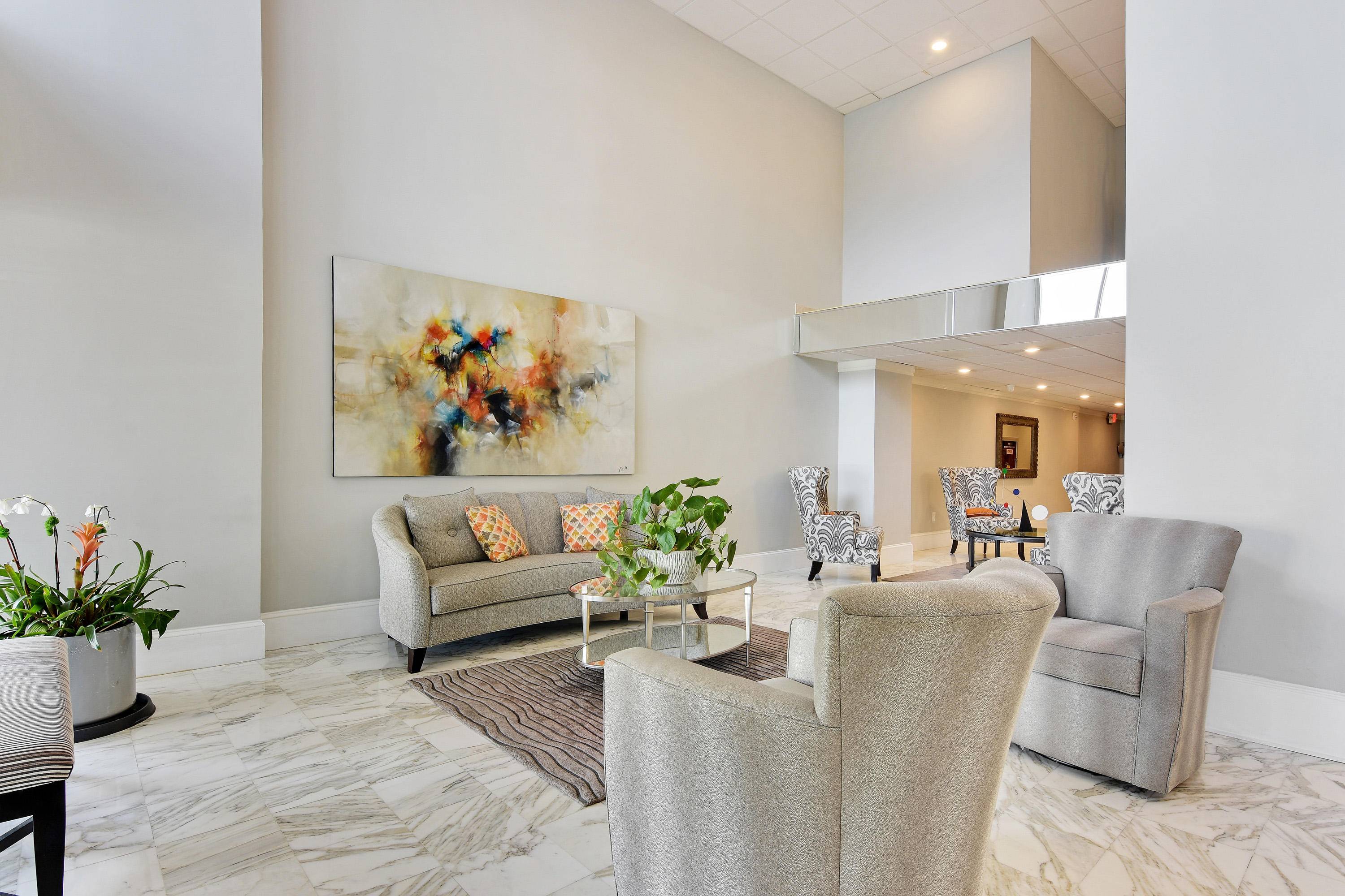 Just Listed 1 bedroom 1. 5 bath apt with Southeast Ocean and Pool views.
