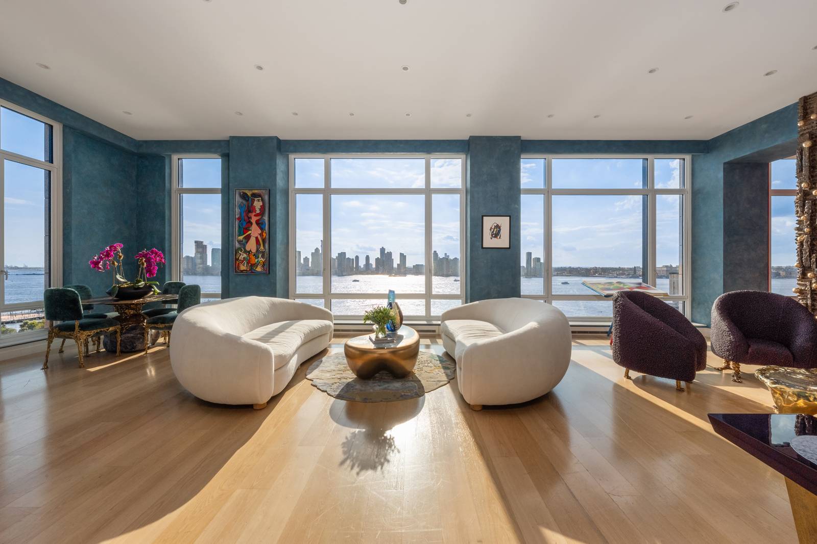 Occupying the coveted southwest corner atop Robert A.