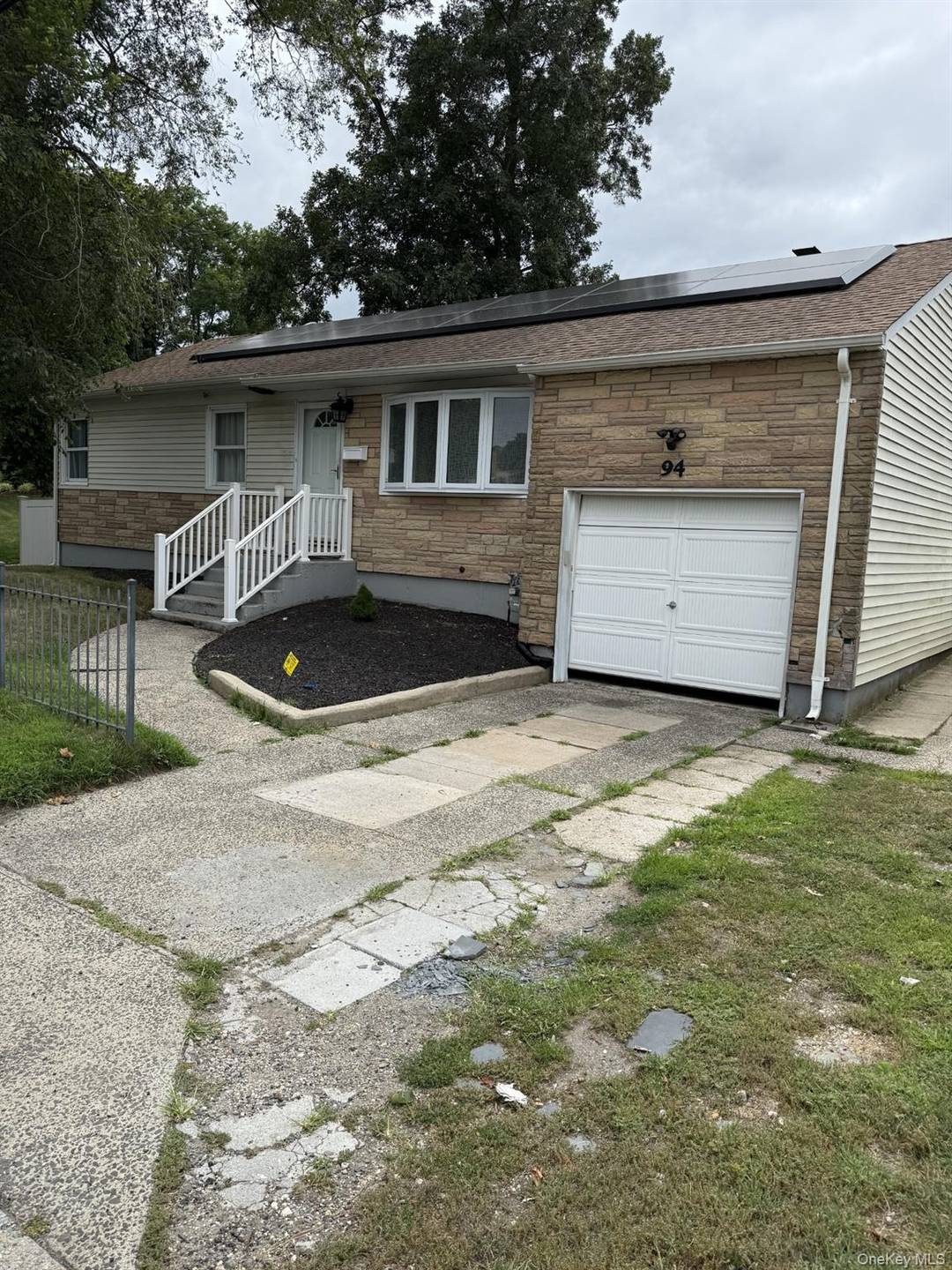 Nice Ranch with Solar Panel features 3 Bedrooms, 2 Full Bathrooms, Eating Kitchen, SS Appliances, Quart Counters, Livingroom, CAC, Full Basement, 2 Cars Garages attached and detached, 200 Amp Electric ...