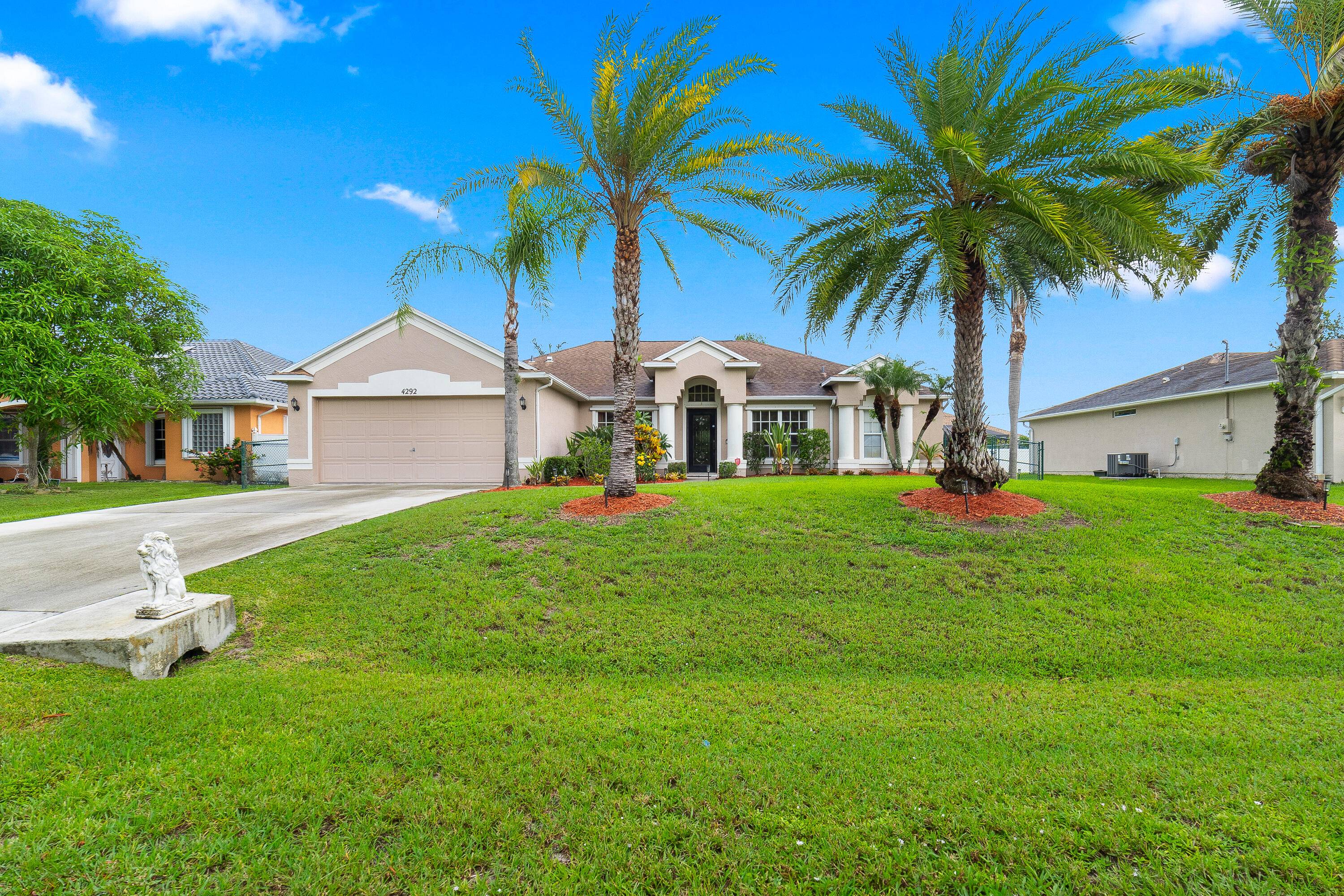 Welcome to this charming CBS home offering 3 bedrooms, 2 baths, a versatile bonus room, and a cozy den complete with a cozy fireplace perfect for relaxing evenings.