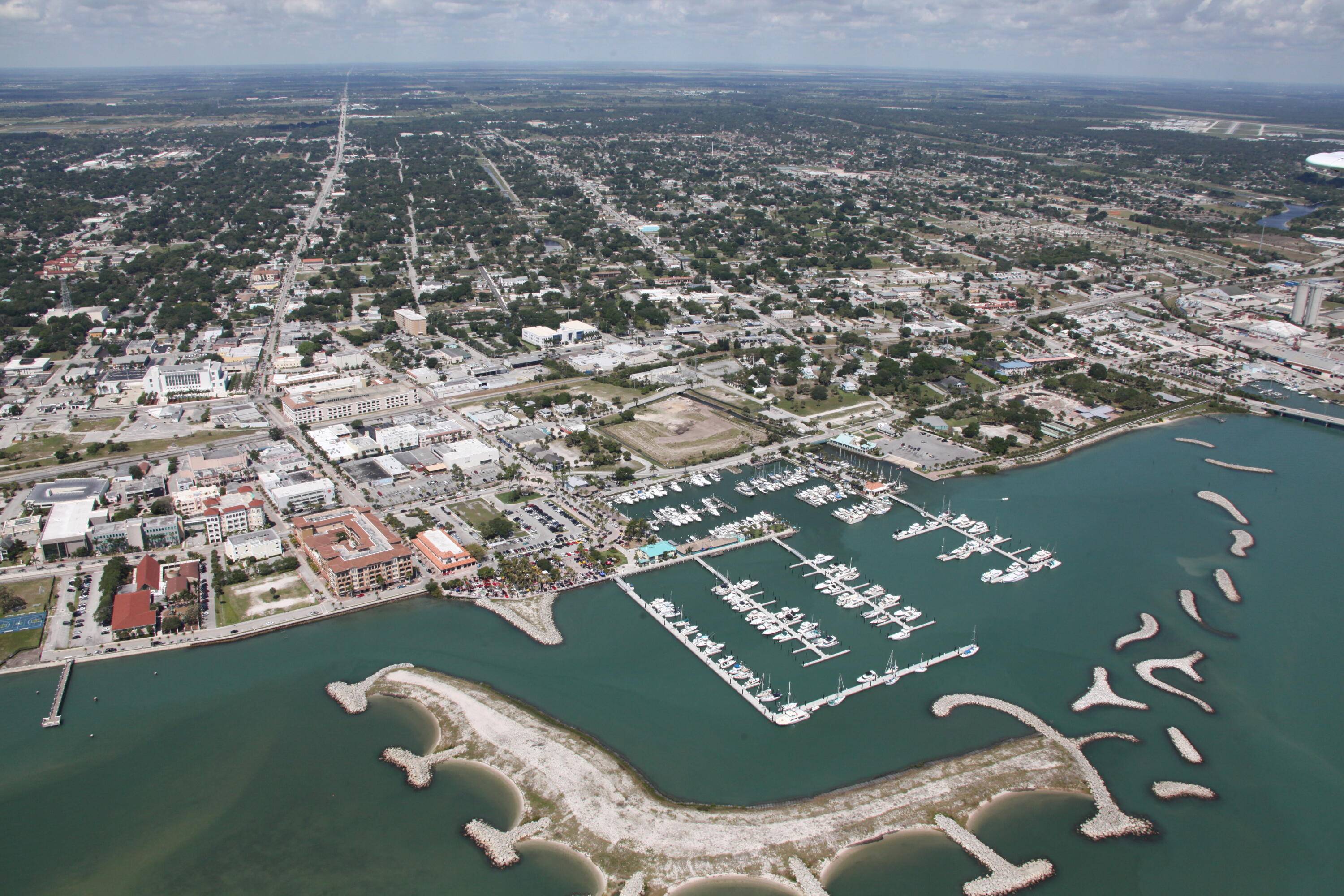 Prime retail space available in the highly sought after historic downtown Fort Pierce, starting at 12 per square foot modified gross.