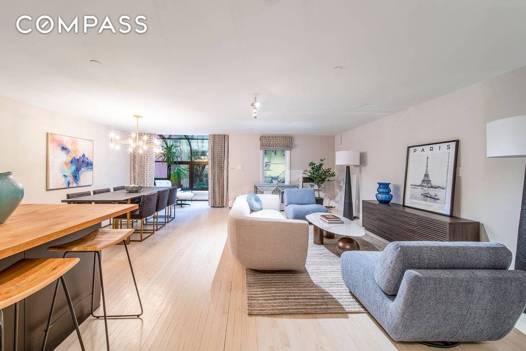 Beautiful East Village Duplex with Private Garden Step into this stunning 1, 383 sq.