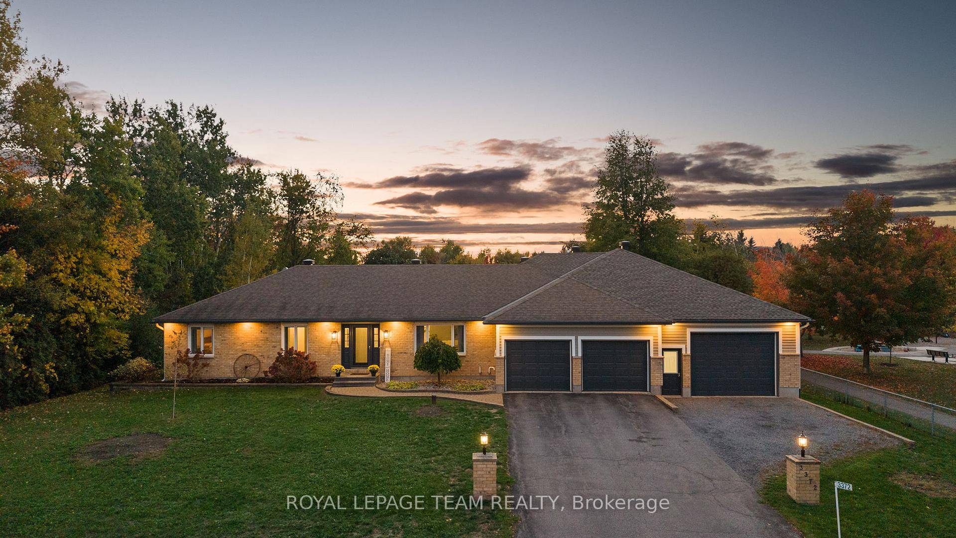 Tucked away on a mature, tree lined street in Osgoode, next to a quiet park, this exceptional custom bungalow blends space, comfort, and thoughtful design in a way thats truly ...